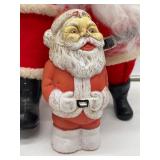 Lof of 5 Vintage Santas 1940-1960