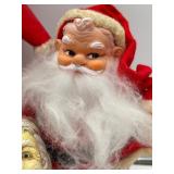 Lof of 5 Vintage Santas 1940-1960