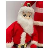 Lof of 5 Vintage Santas 1940-1960