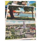 Large Lot of Vintage Travel Postcards
