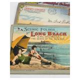 Lot of Vintage Souvenir Postcard Folders/Books