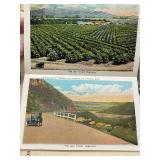 Lot of Vintage Souvenir Postcard Folders/Books