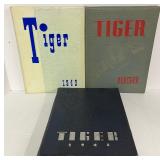 Lot of 3 Vintage Yearbooks 1948-1950 Albert Lea Tiger Yearbooks