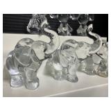 Lead Crystal Animals Lot of 7, Fenton and Princess House