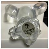 Lead Crystal Animals Lot of 7, Fenton and Princess House