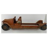Pressed steel antique vintage toy truck, dump truck 1920s or 1930s