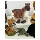 Lot of 7 Animal Bobbleheads