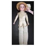 Antique German Bisque shoulder-head doll 1880