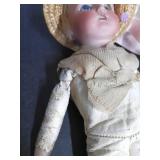 Antique German Bisque shoulder-head doll 1880