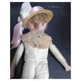 Antique German Bisque shoulder-head doll 1880