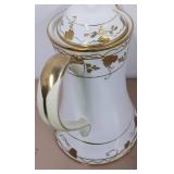 Nippon Japan Hot Chocolate Pot and Six Cups and Saucers