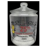 2004 Planters Peanuts Peanut Pals 25th National Convention Collector Jar