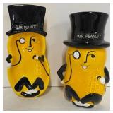 Planters Peanuts Mr. Peanut Tray and Ceramic Jar