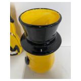 Planters Peanuts Mr. Peanut Tray and Ceramic Jar