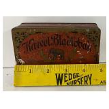 Vintage "Karvel Bladtabak" tobacco tin from Carl F. Johannessen, Christiania.