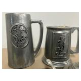 Lot of Planters Peanuts Mr. Peanut Beer Steins