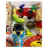 Large lot of Vintage Toys Some with Original Box 1950