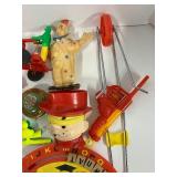 Large lot of Vintage Toys Some with Original Box 1950