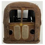 Vintage Banner Pressed Steel Jewel Tea Co. Delivery Toy Truck