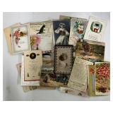 Lot of Vintage Postcards Victorian Era Kittens Dogs Holiday ETC