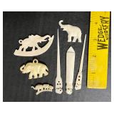 Carved Elephant Minis