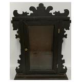 Antique Gingerbread Eastlake Style Wall Cabinet