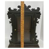 Antique Gingerbread Eastlake Style Wall Cabinet