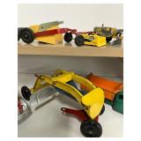 Vintage Metal Vehicles Toys Lot Trucks Hubley, Matchbox