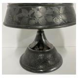 Antique Silver Plated Cruet Set with bottles with Bird Motif