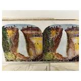 Antique Stereoscope and 20 Stereograph Cards