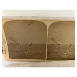 Antique Stereoscope and 20 Stereograph Cards