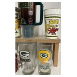 Lot of Green Bay Packer Mugs