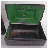 Lot of 3 Vintage/Antique Match Holders