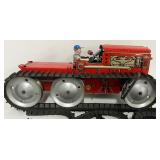 Marx Giant Reversing Tractor Truck tin lithographed wind-up toy 1940s or 1950s