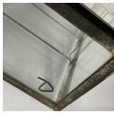 Antique Glass and Metal Display Case