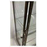Antique Glass and Metal Display Case