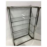 Antique Glass and Metal Display Case