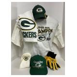 Green Bay Packer Apparel Lot