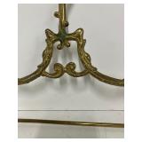 Antique Ornate Brass Wedding Dress Hanger
