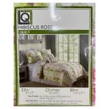 New in Package King Size Comforter Rose Pattern
