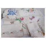 Lot of Assorted Vintage Linens