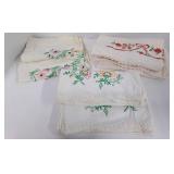 Lot of Assorted Vintage Linens