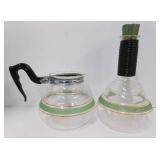 Vintage Kent Delux Coffee Set with MIrrored Tray and Bakelite Handles with Original Box