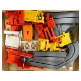 Two Vintage Construction Toy Sets Big Loader and Erector Set