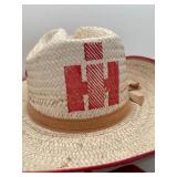 Vintage Plastic IH International Harvester Farmall Tractor Hat Tumbler