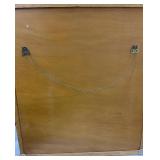 Wood and Plastic Display Case Cabinet Wall or Tabletop