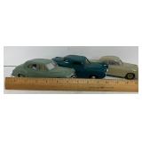 Lot of 3 Model Cars Plastic