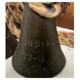 Brass Bells Brass Elephant Incense Holder 6PC lot