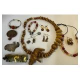 Elephant Jewelry Lot