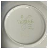 Blue Glass and Milkglass Lot Norway Plate